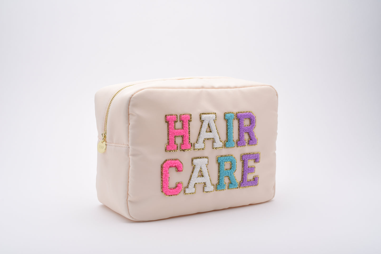Cream Large Pouch "Hair Care" - The Happy Tribe