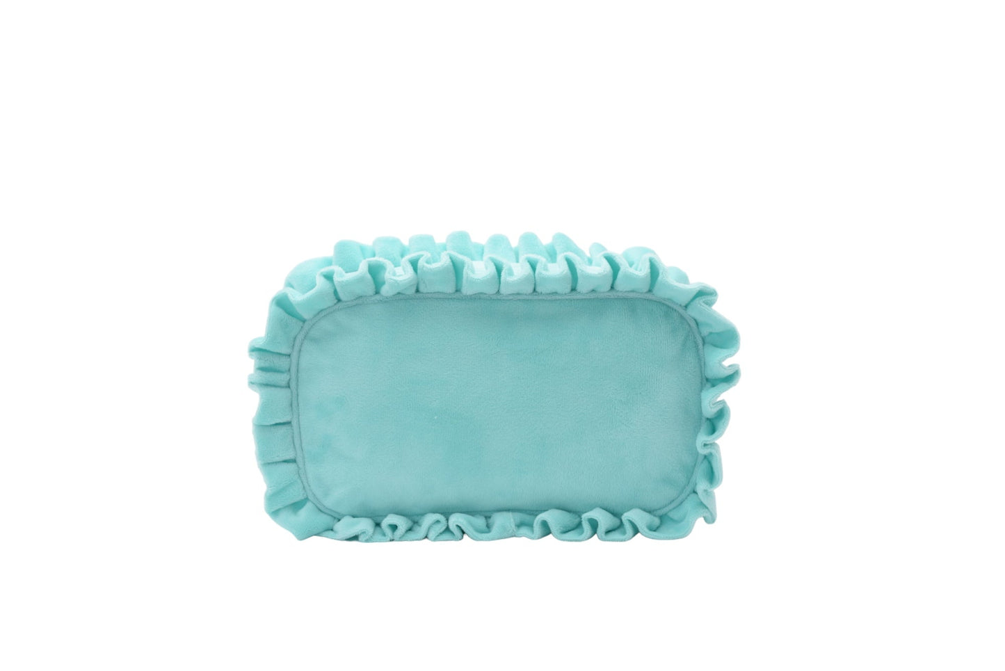 Luxury Personalised Ruffle Pouch – Large