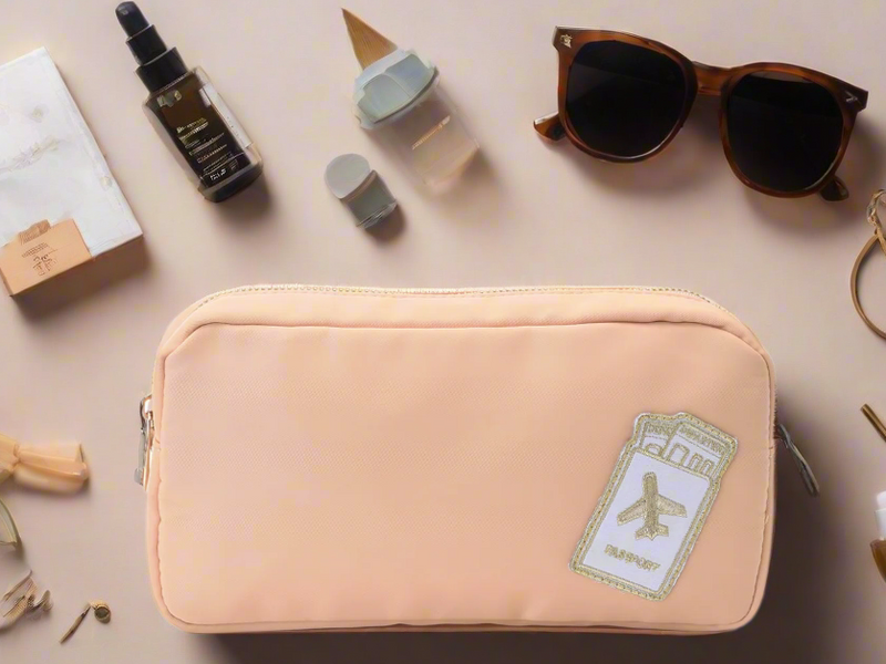 Beige Small Pouch
