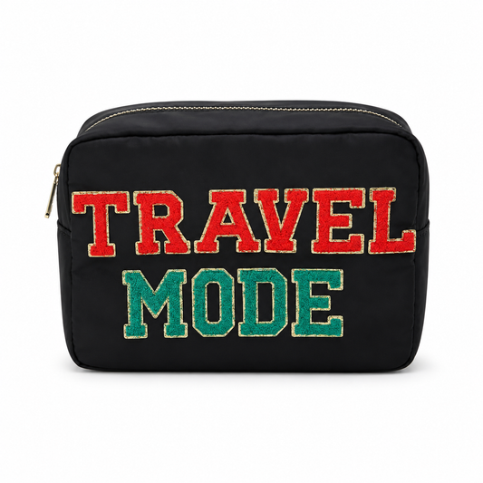 Travel Mode" Large Pouch, Black