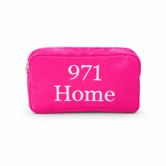 "971 Home" Small Pouch