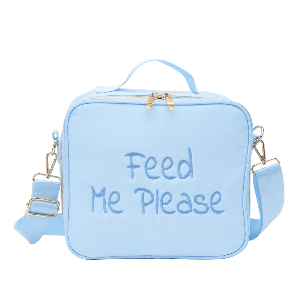 "Feed Me Please" Insulated Lunch Bag