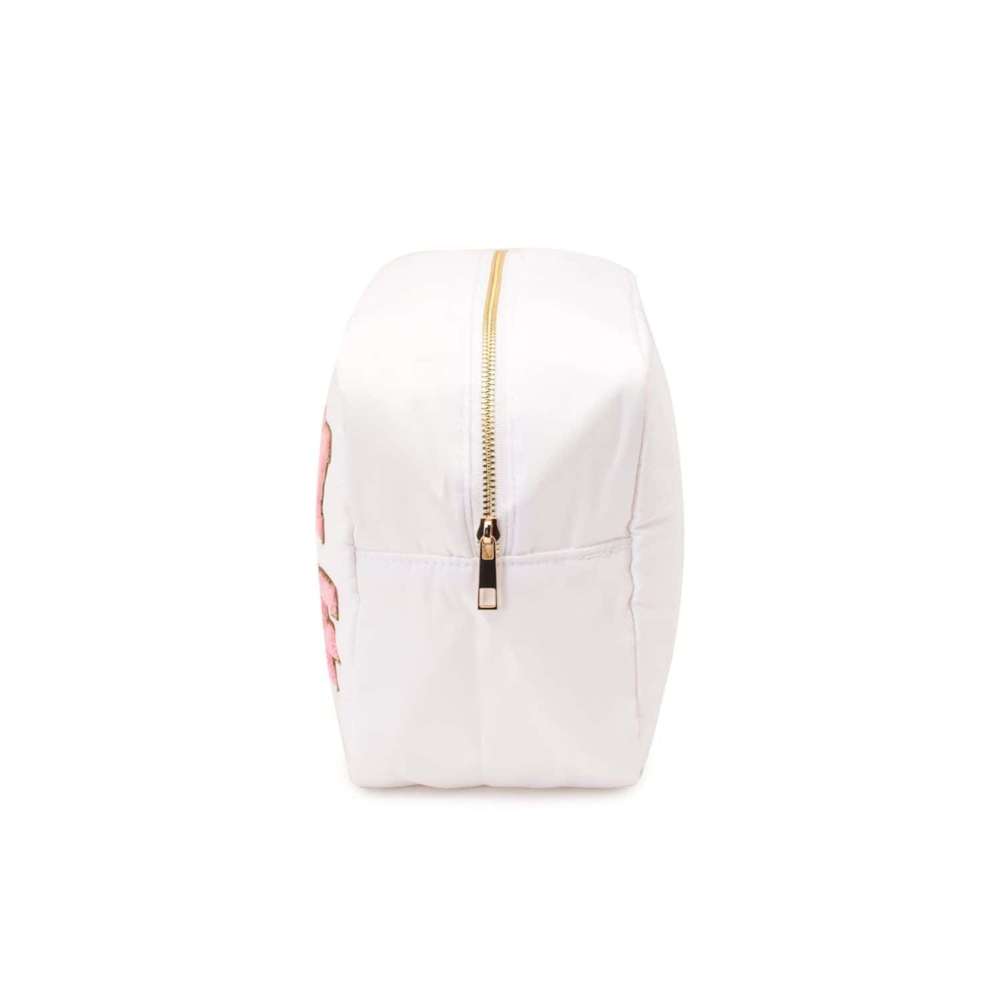 White Large “Baby Stuff” Pouch - The Happy Tribe