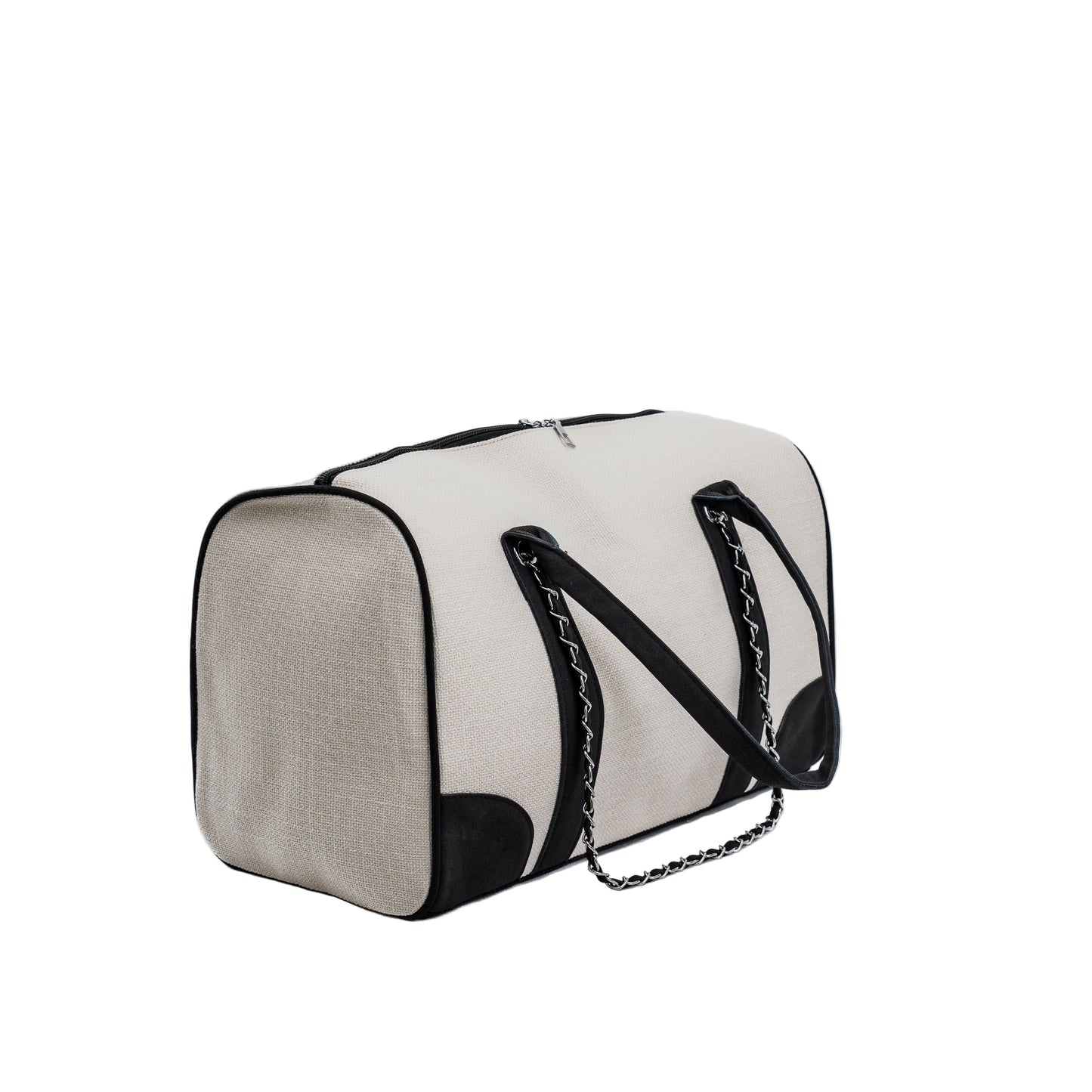 Personalised 'Take Me Away' Canvas Chain Bag - Luxury Weekend Duffe