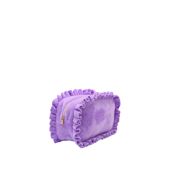 NEW Ruffle Personalised Pouch - Medium