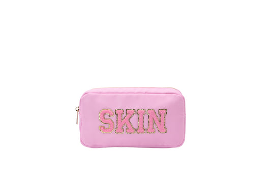 "Skin" Small Pouch, Baby Pink