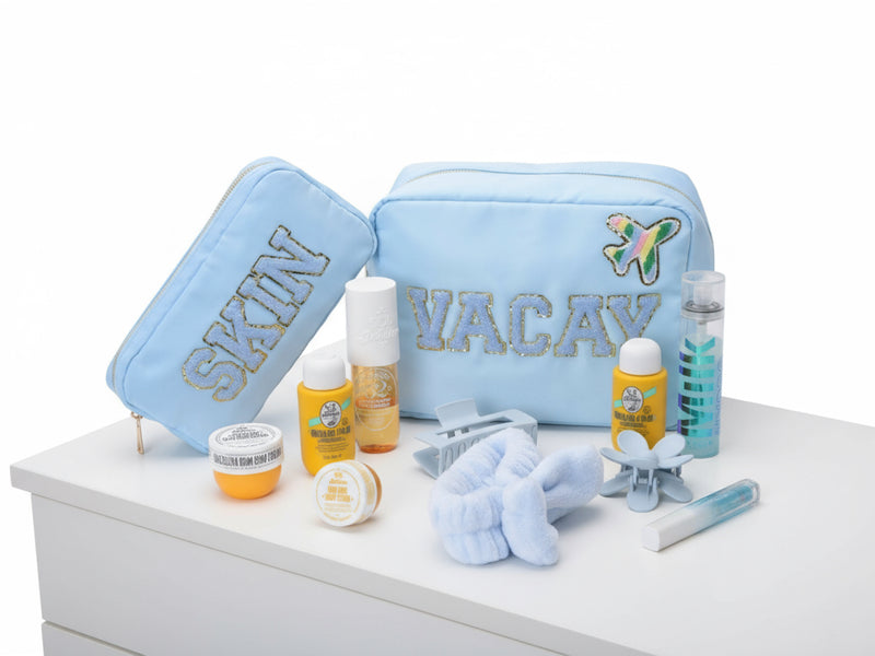 Baby Blue “Vacay & Glow” Duo