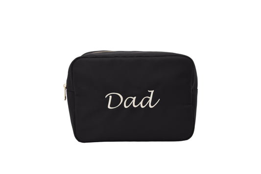 "Dad" Large Pouch, Black