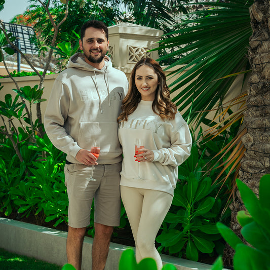 “Hubby” Hoodie – Groom Hoodie for Wedding Weekend & Honeymoon Vibes - The Happy Tribe