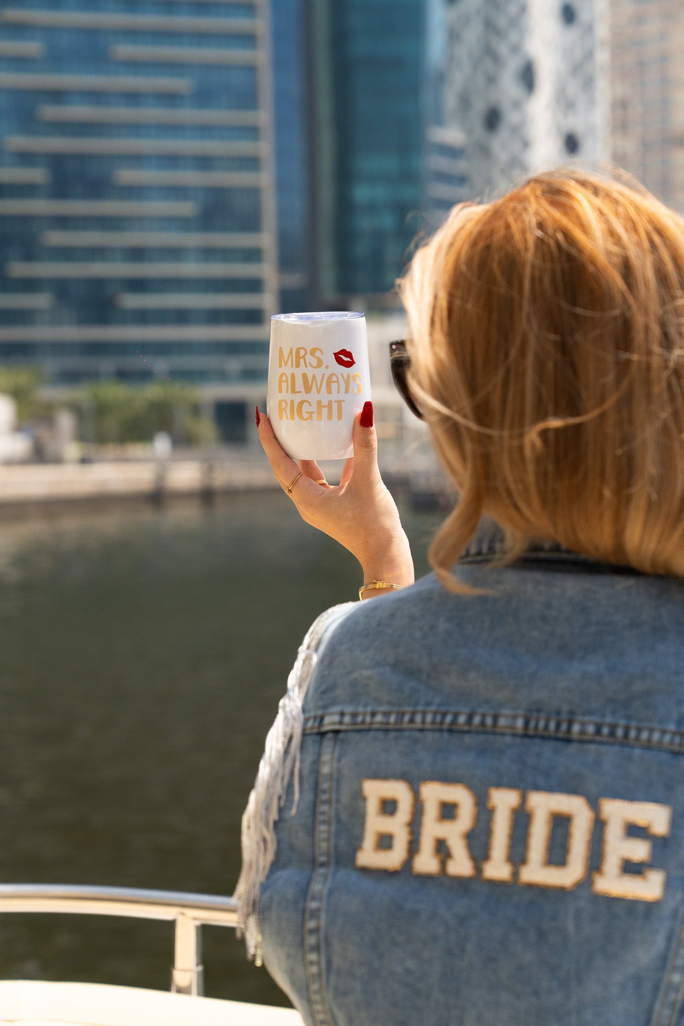 Bride Denim Waistcoat - The Happy Tribe