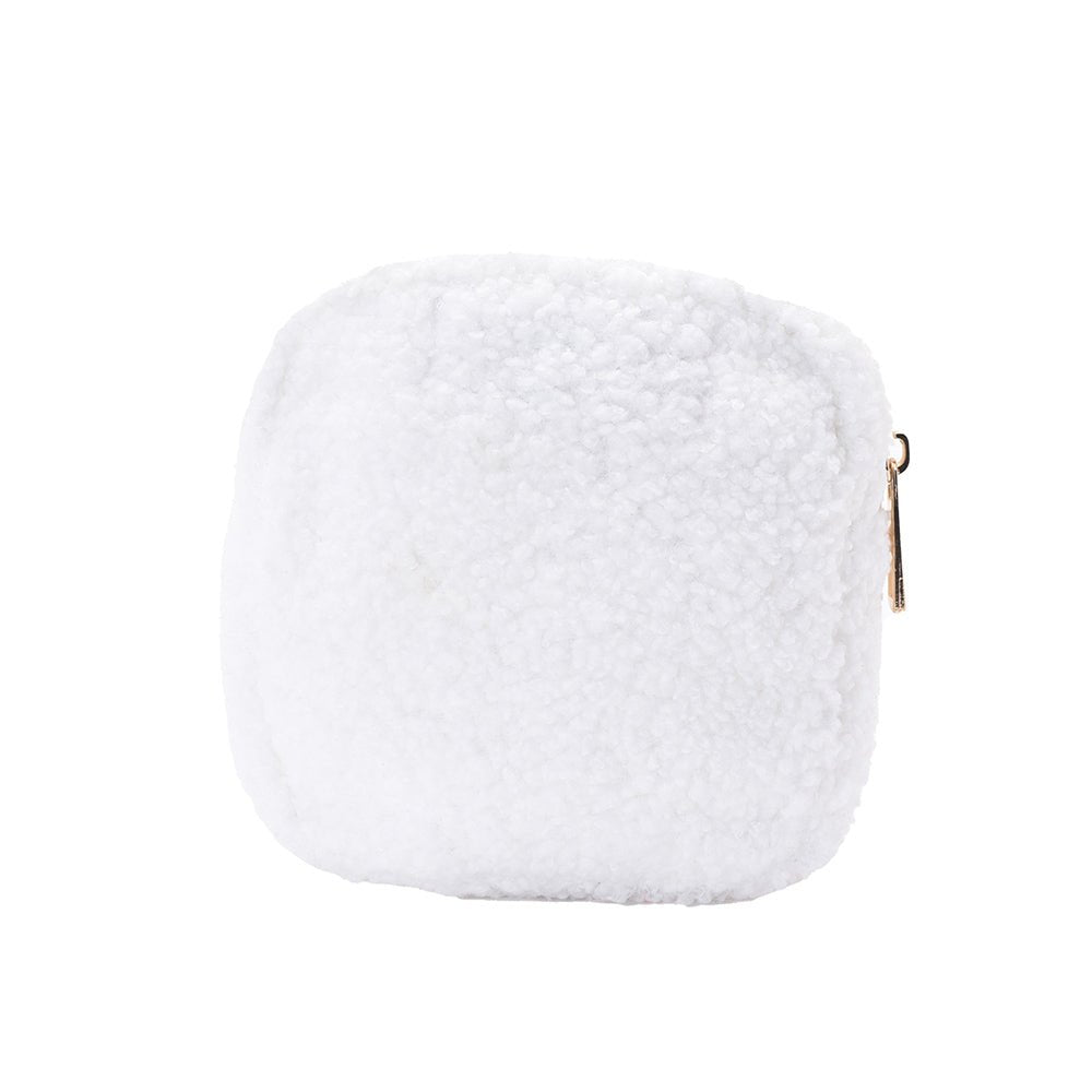 Cream Teddy XS Christmas Pouch - Stocking - The Happy Tribe