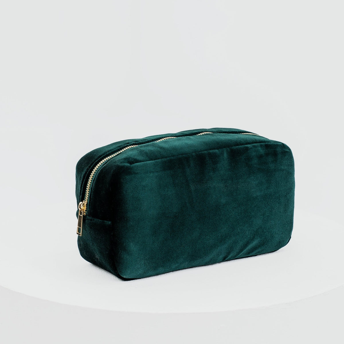 Medium Green Velvet Pouch – “Joy” (Limited Edition) - The Happy Tribe