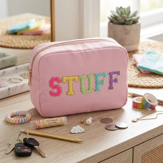 “My Stuff” Large Pouch - The Happy Tribe