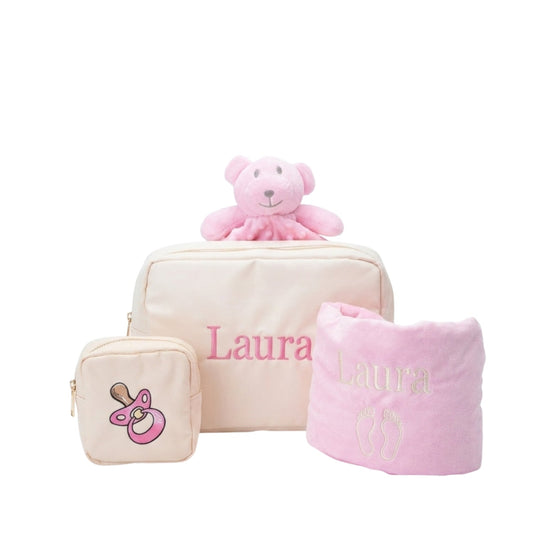 Personalised Baby Girl Gift Set - The Happy Tribe