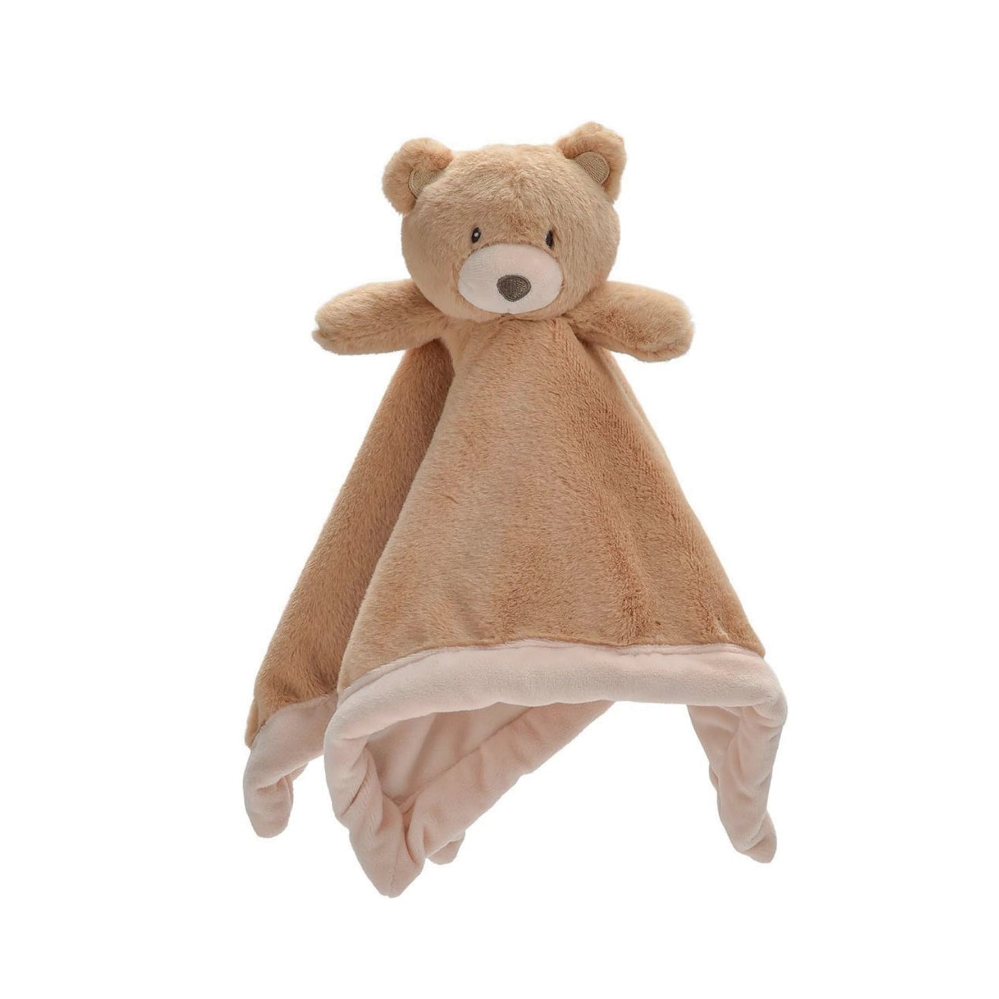 Personalised Teddy Bear Comforter, Brown - The Happy Tribe