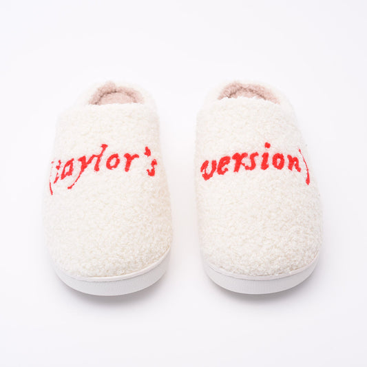 Swiftie Era “Taylor Version” Slippers – Personalised - The Happy Tribe