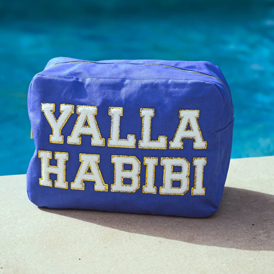 The "Yalla Habibi" Large Pouch - The Happy Tribe