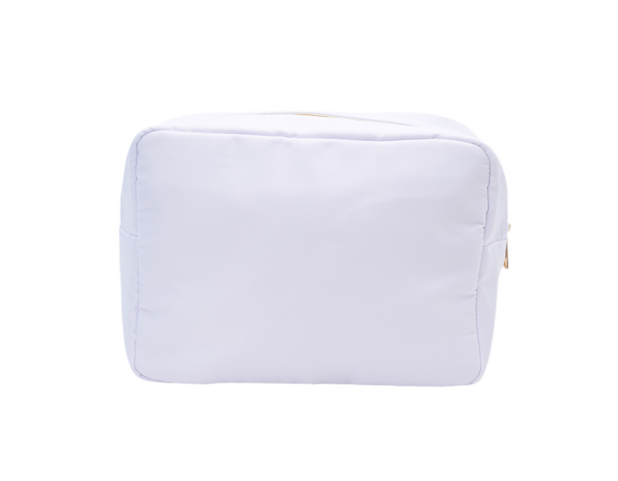 Large White Sun-Kissed Pouch