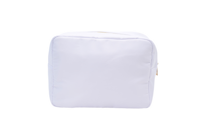 "Sun-Kissed" Large Pouch, White