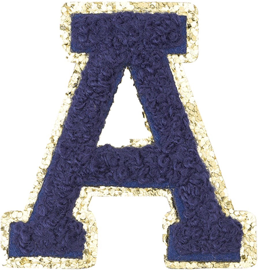 Navy Blue Letter - The Happy Tribe