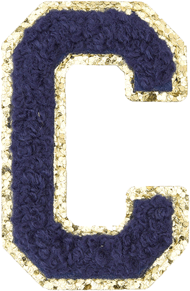 Navy Blue Letter - The Happy Tribe