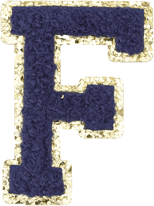 Navy Blue Letter