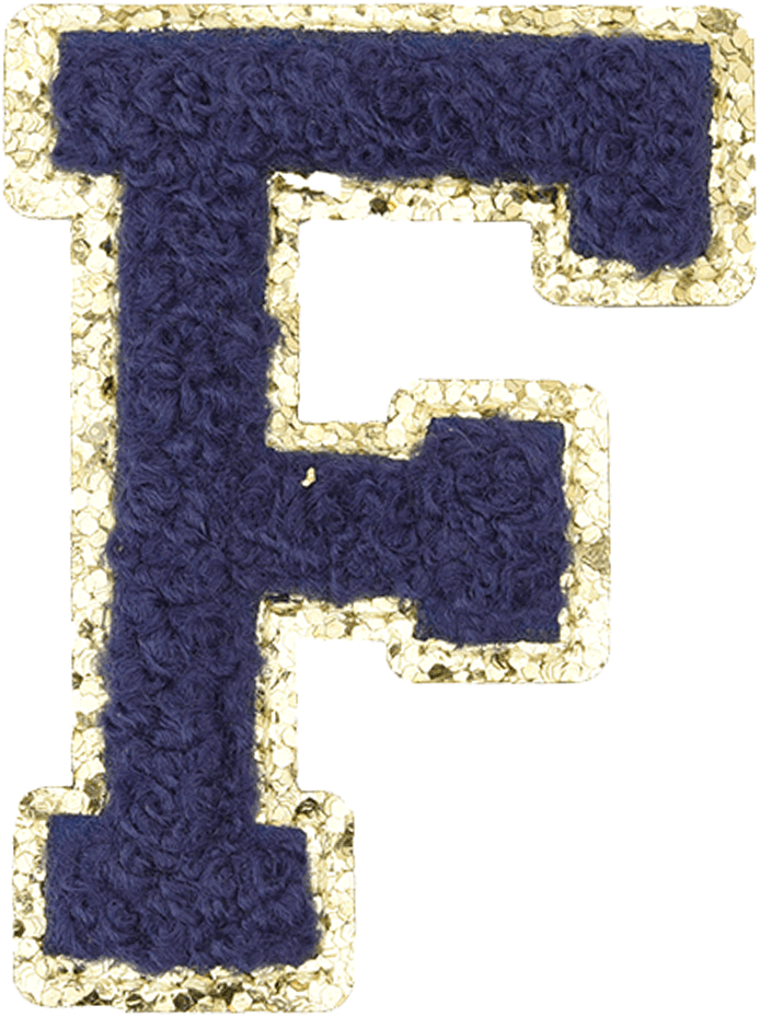Navy Blue Letter - The Happy Tribe