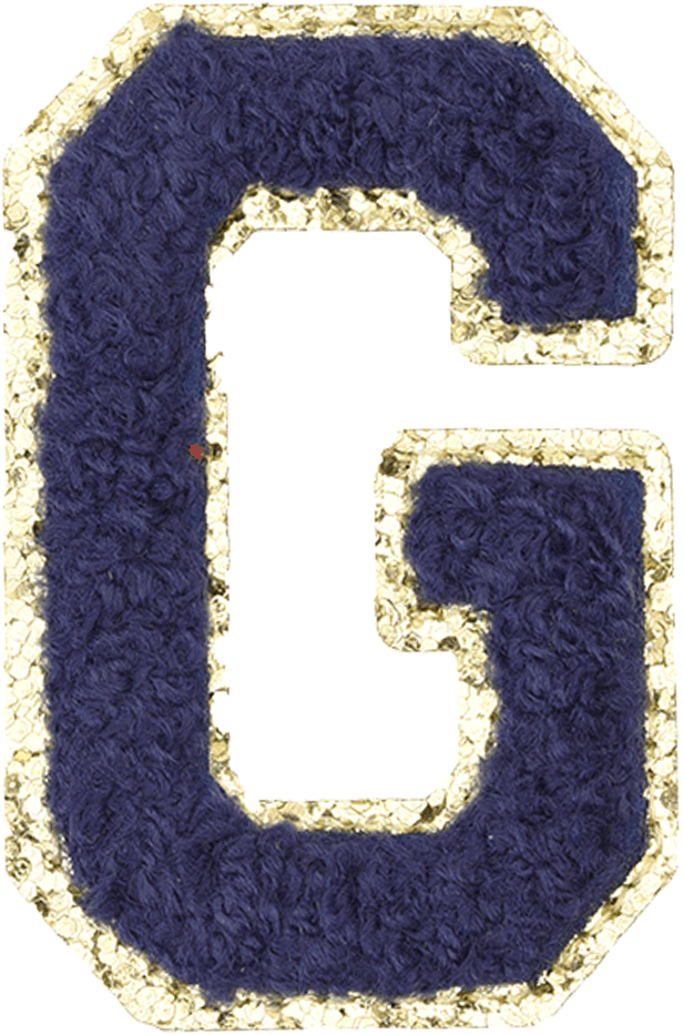 Navy Blue Letter - The Happy Tribe
