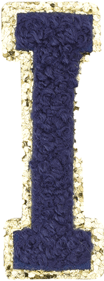 Navy Blue Letter - The Happy Tribe