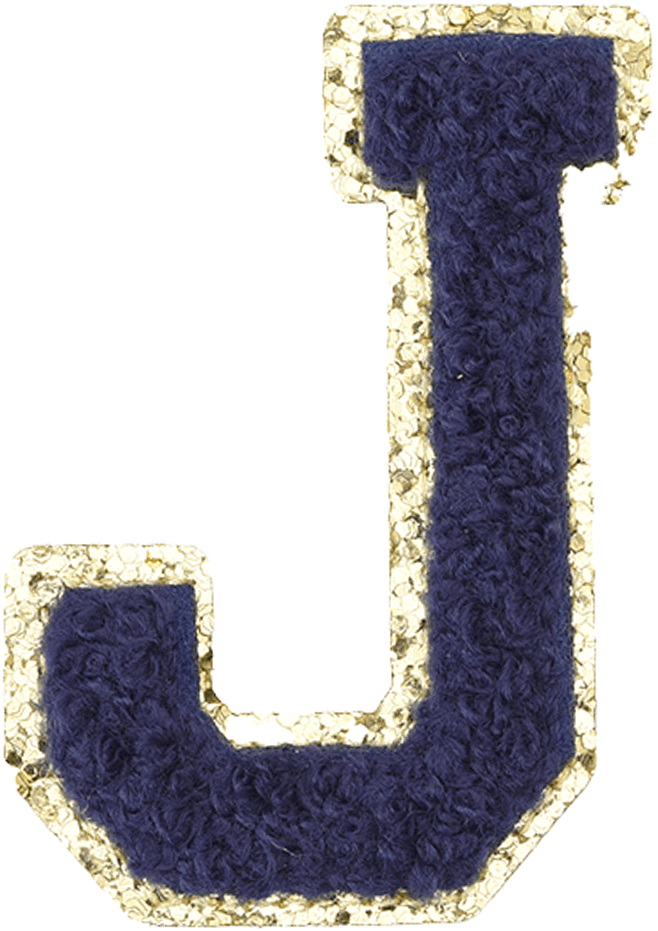 Navy Blue Letter - The Happy Tribe