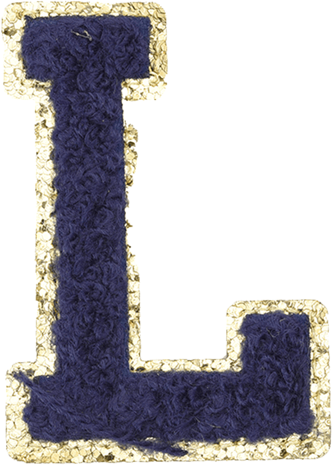 Navy Blue Letter - The Happy Tribe