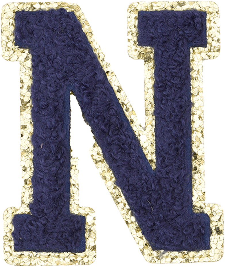Navy Blue Letter - The Happy Tribe