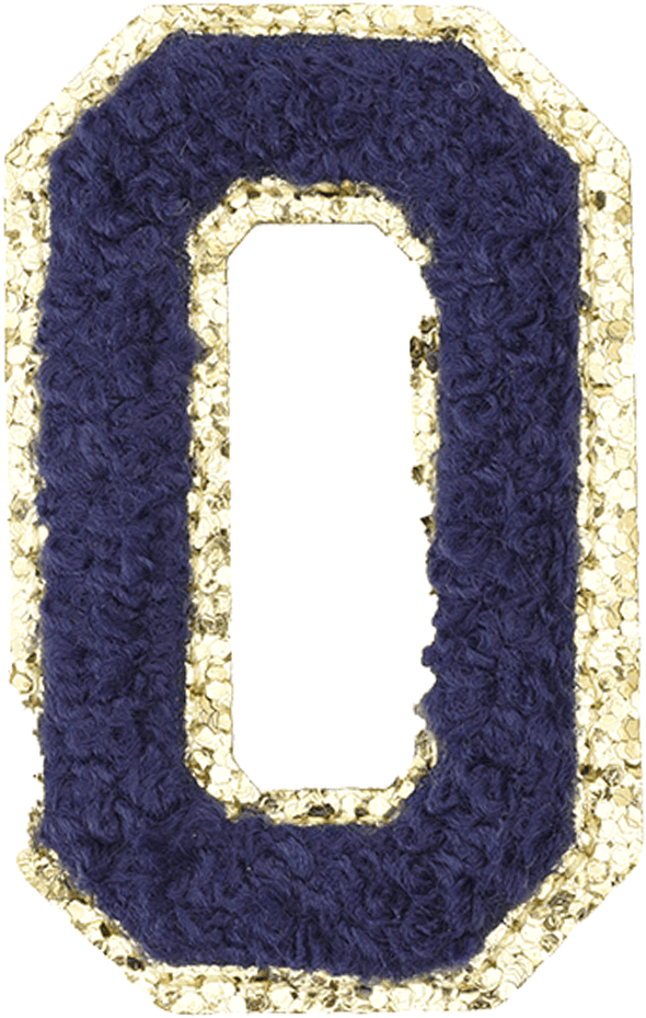 Navy Blue Letter - The Happy Tribe