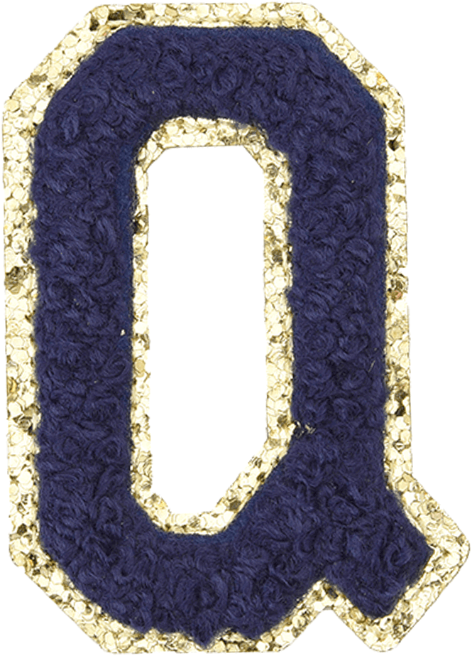 Navy Blue Letter - The Happy Tribe