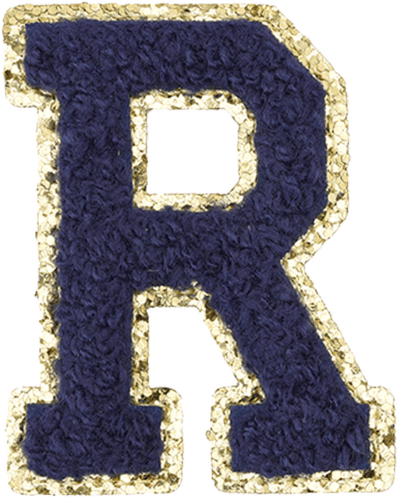 Navy Blue Letter