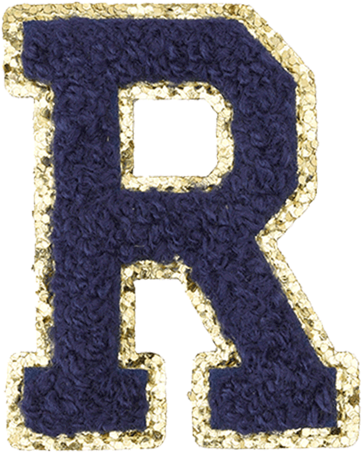 Navy Blue Letter - The Happy Tribe