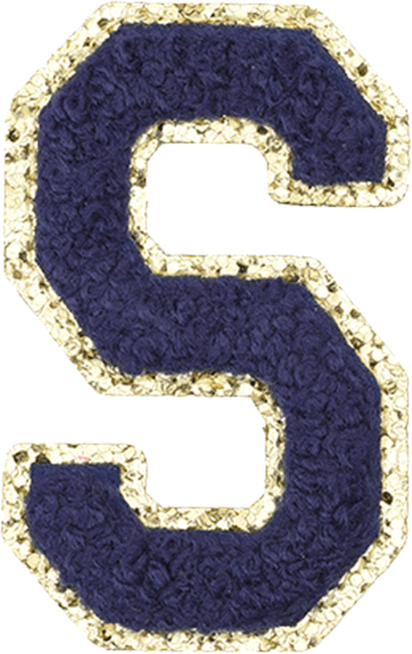 Navy Blue Letter - The Happy Tribe