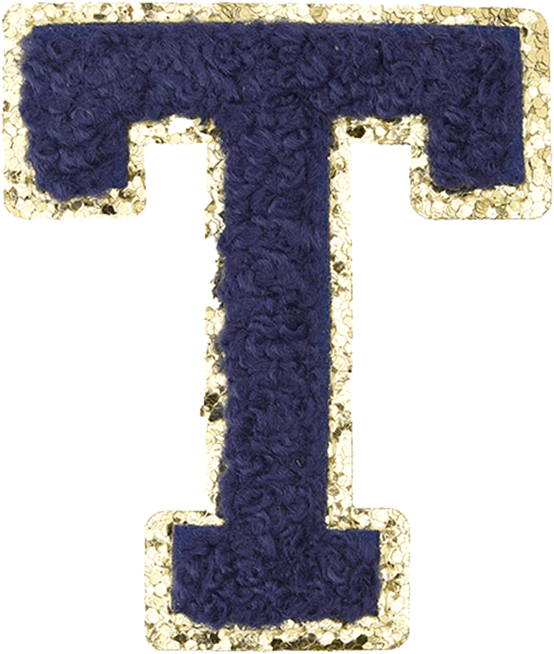 Navy Blue Letter - The Happy Tribe