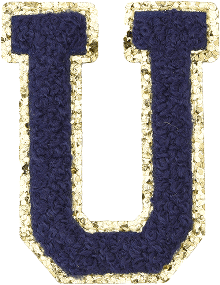 Navy Blue Letter - The Happy Tribe