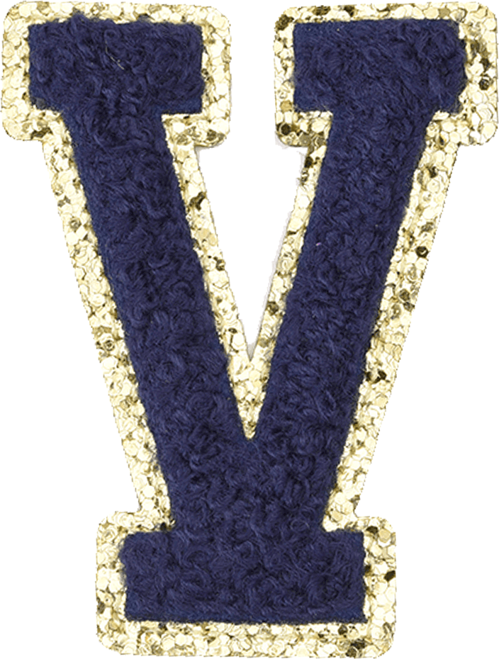 Navy Blue Letter - The Happy Tribe