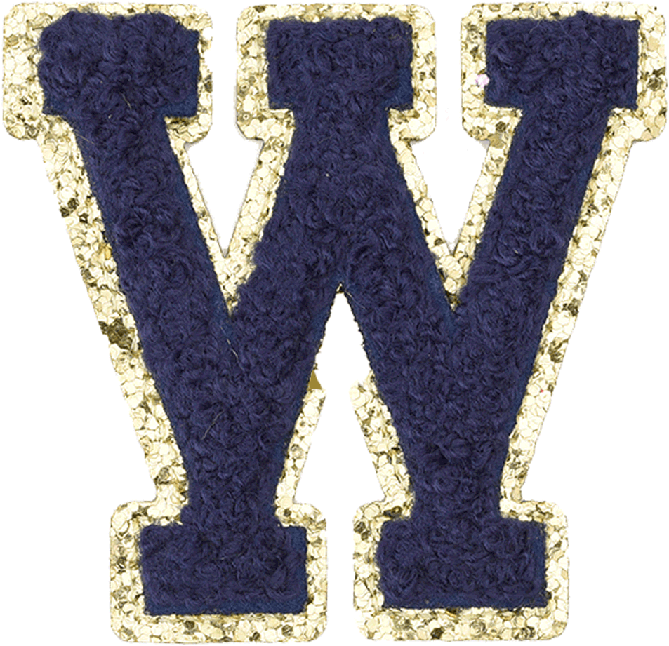 Navy Blue Letter - The Happy Tribe