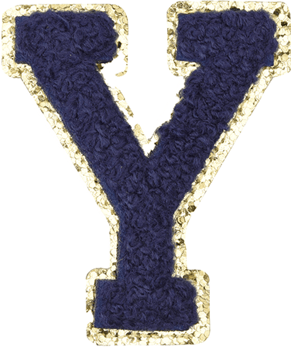 Navy Blue Letter