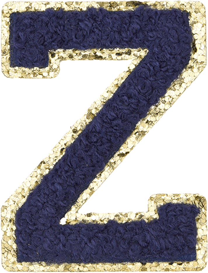 Navy Blue Letter - The Happy Tribe