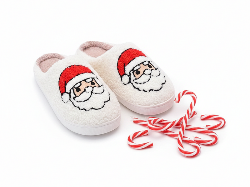 Christmas Slippers - Santa Claus