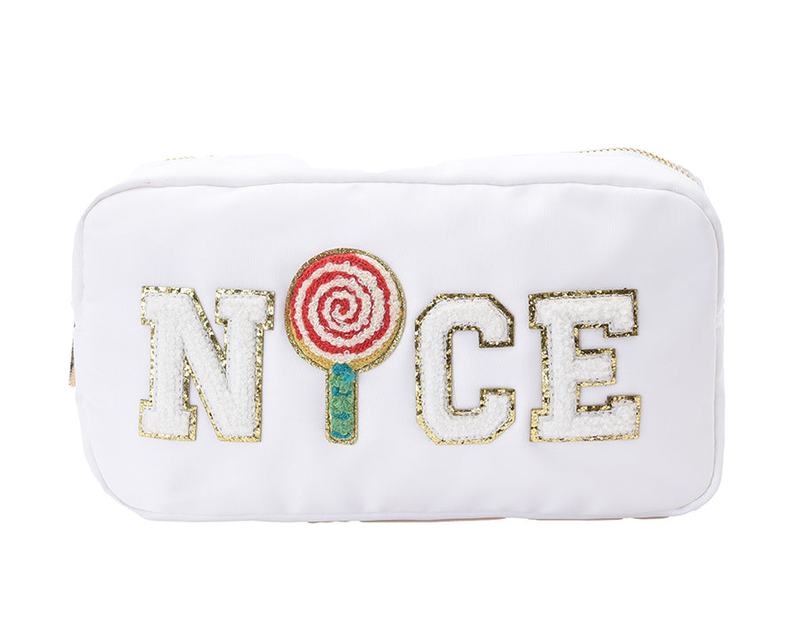 White Small Pouch - NICE