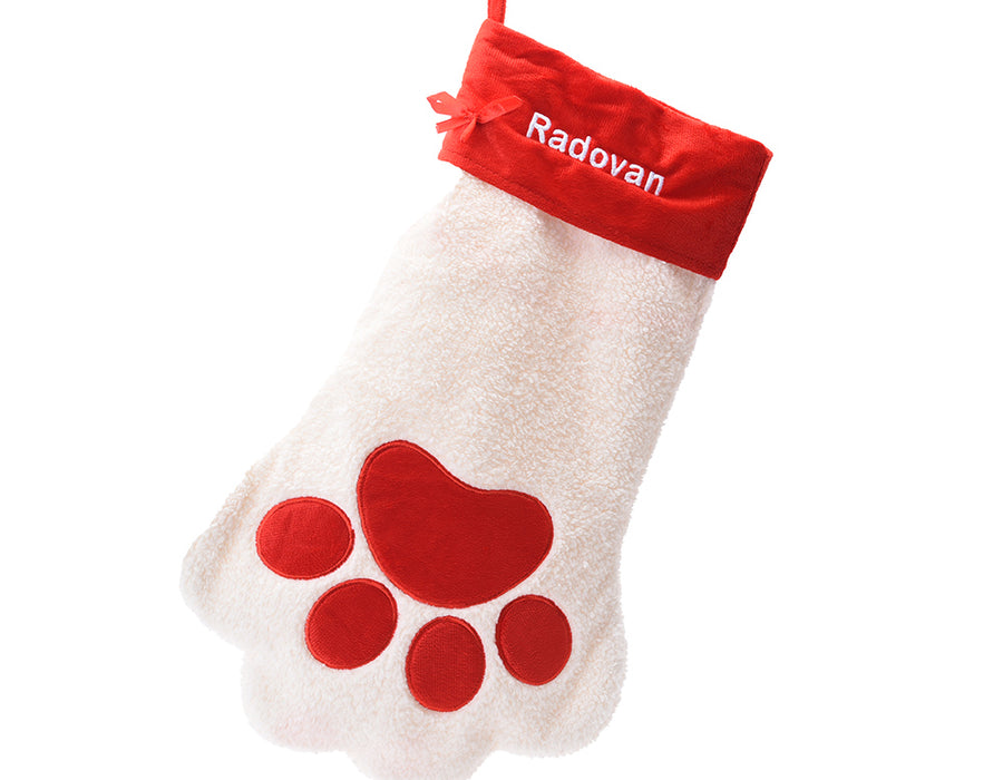 Christmas Pet Stocking, Personalised
