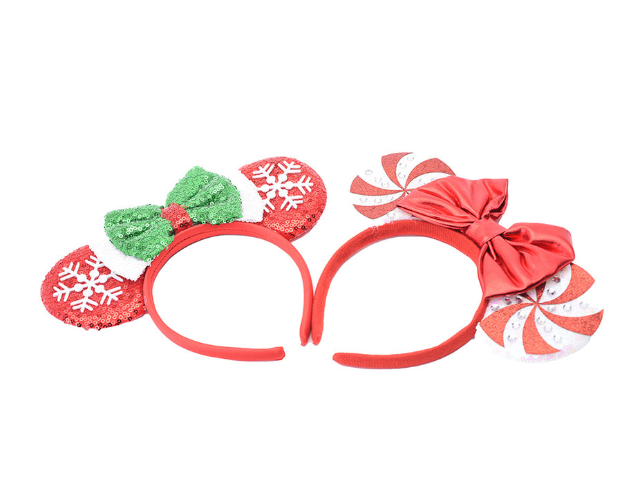 Minnie Ears Snow Flakes