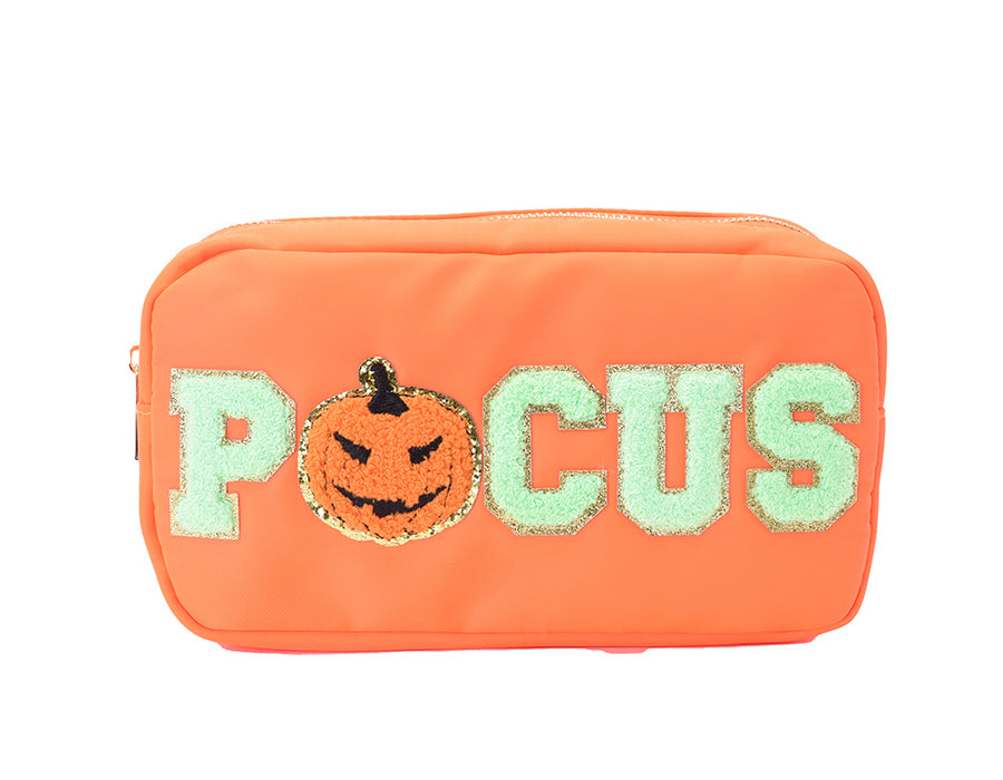 Neon Orange Small Pouch - POCUS