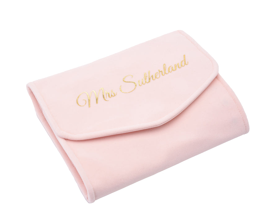 Personalised Jewellery Roll