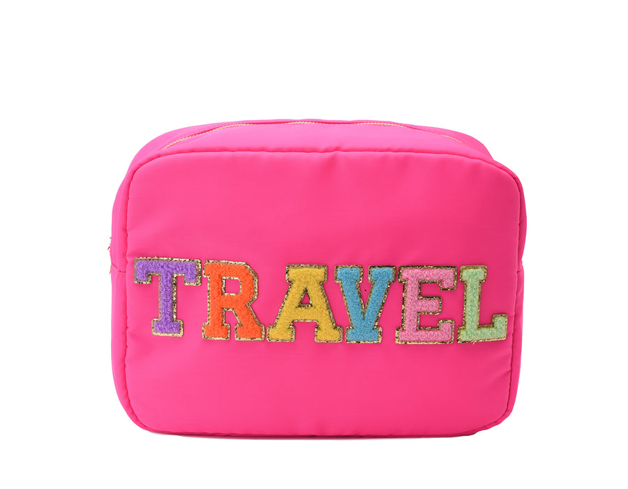 Neon Pink Large “Travel